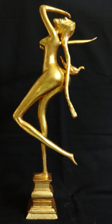 
Title: 'Naika On Pedestal', Medium: 'Fiber Glass', Size: 'H: 23.5in x L: 12.5in x W: 3.5in', Year: '2014'