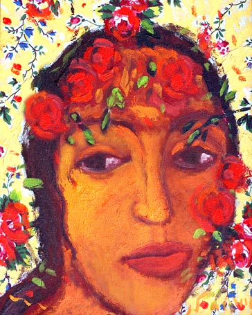 Medium: 'Export Fabric, Canvas, Acrylic', Size: '38 x 30 cm'