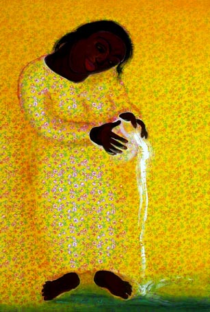 Medium: 'Export Fabric, Canvas, Acrylic', Size: '163 x 102 cm'