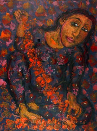 Medium: 'Acrylic on Canvas', Size: '122 x 91 cm'