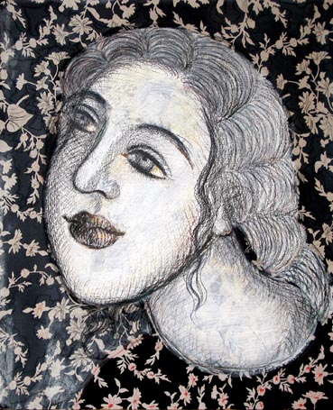 Medium: 'Export Fabric, Canvas, Acrylic', Size: '65 x 50 cm'