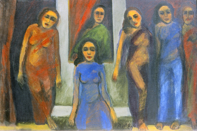 Medium: 'Oil on canvas', Size:'61 x 76 cm'