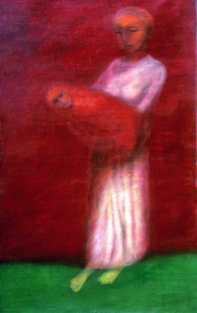 Medium: 'Oil on canvas', Size: '152 x 91 cm'