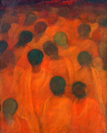 Medium: 'Oil on canvas', Size: '91 x 61 cm'