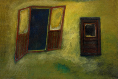 Medium: 'Oil on canvas', Size: '61 x 91 cm'