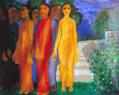 Medium: 'Oil on canvas', Size: '122 x 163 cm'