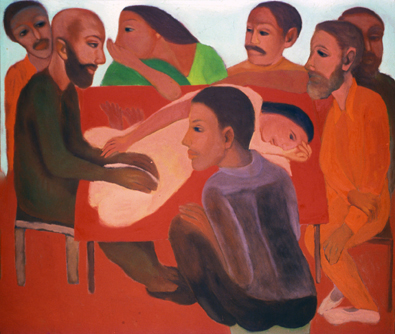 Medium: 'Oil on canvas', Size: '102 x 122 cm'