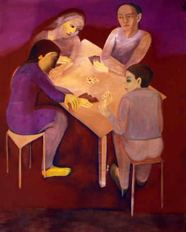 Medium: 'Oil on canvas', Size: '152 x 122 cm'