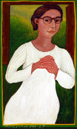 Medium: 'Gouache on Paper', Size: '25 x 18 cm'