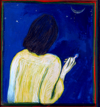 Medium: 'Gouache on Paper', Size: '20 x 20 cm'