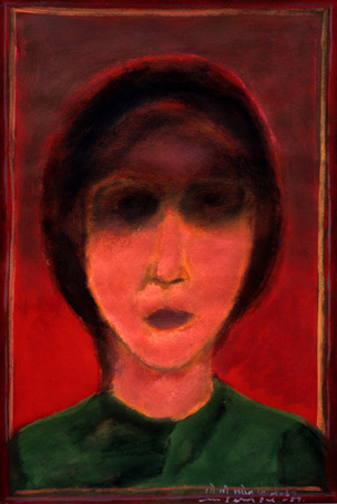 Medium: 'Gouache on Paper', Size: '58 x 38 cm'