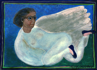 Medium: 'Gouache on Paper', Size: '25 x 30 cm'