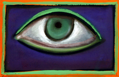 Medium: 'Gouache & Dry pastel on paper', Size: '18 x 23 cm'