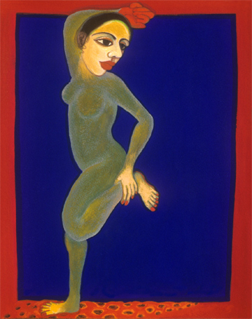 Medium: 'Gouache on Paper', Size: '30 x 42 cm'