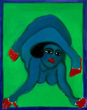 Medium: 'Gouache on Paper', Size: '30 x 42 cm'