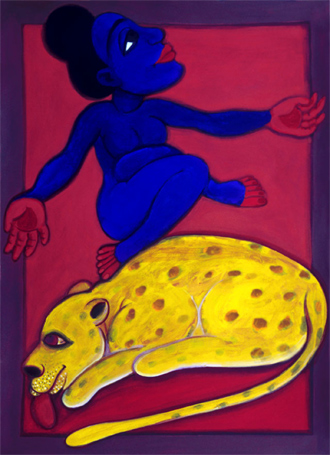 Medium: 'Gouache on Paper', Size: '30 x 42 cm'