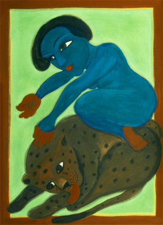 Medium: 'Gouache on Paper', Size: '30 x 42 cm'