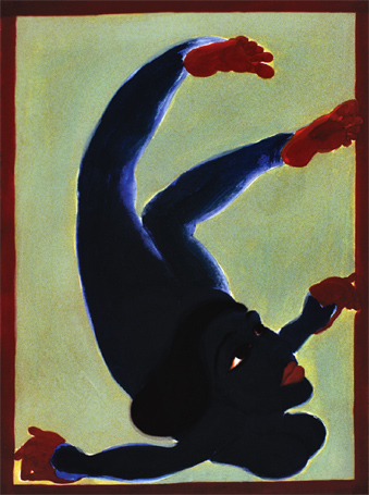 Medium: 'Gouache on Paper', Size: '30 x 42 cm'