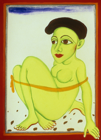 Medium: 'Gouache on Paper', Size: '30 x 42 cm'