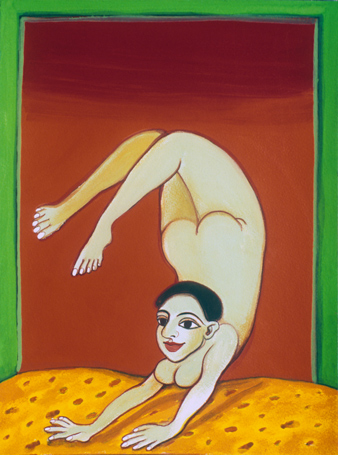 Medium: 'Gouache on Paper', Size: '30 x 42 cm'