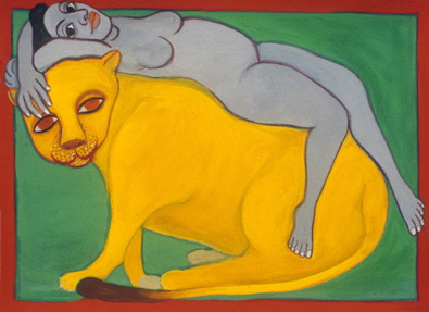 Medium: 'Gouache on Paper', Size: '42 x 30 cm'