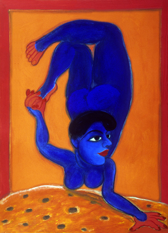 Medium: 'Gouache on Paper', Size: '30 x 42 cm'