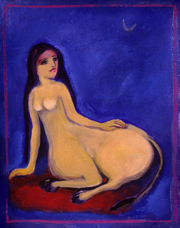 Medium: 'Gouache on Paper', Size: '30 x 22 cm'