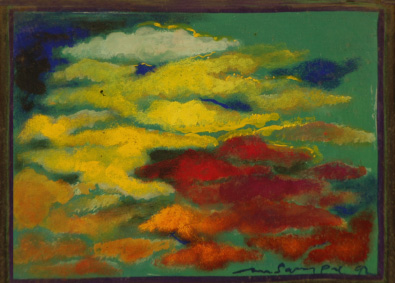 Medium: 'Gouache on Paper', Size: '18 x 23 cm'