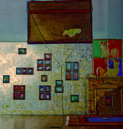 Medium: 'Mix-media', Size: '366 x 792 x 244 cm'