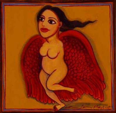 Medium: 'Gouache on Paper', Size: '24 x 24 cm'