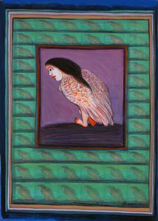 Medium: 'Gouache on Paper', Size: '36 x 26 cm'