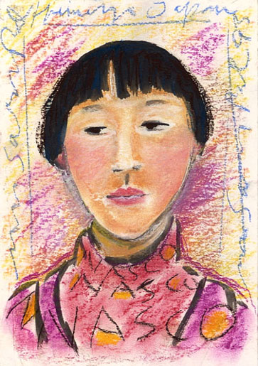 Title: 'Nasco - 3', Medium: 'Soft Pastel on Paper', Size: '26 x 18 cm', Year: '1993'