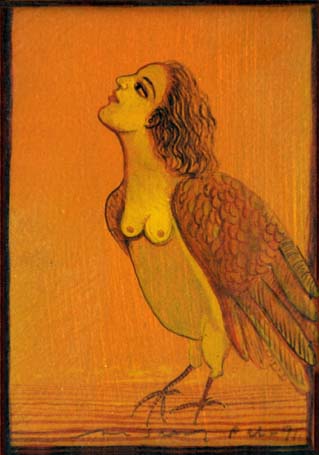 Medium: 'Gouache on Paper', Size:'18 x 13 cm'