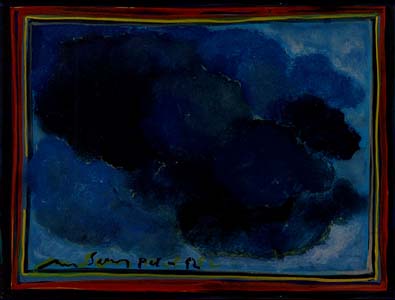 Medium: 'Gouache on Paper', Size: '18 x 23 cm'