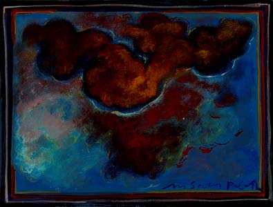 Medium: 'Gouache on Paper', Size: '18 x 23 cm'