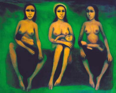 Medium: 'Oil on Canvas', Size: '122 x 163 cm'